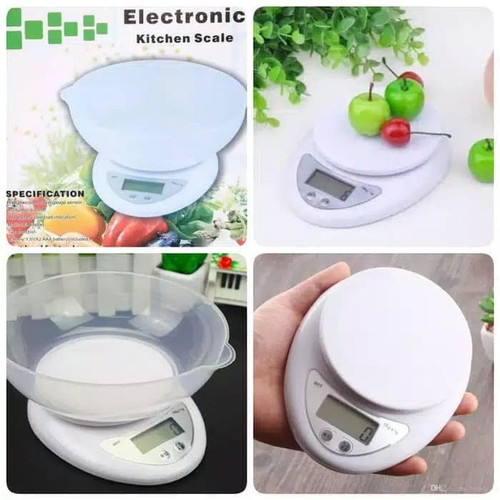 TIMBANGAN KUE MANGKOK DIGITAL / TIMBANGAN DAPUR DIGITAL MANGKOK