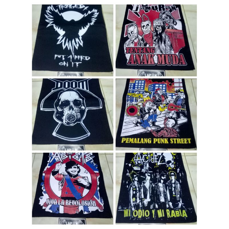 EMBLEM PUNGGUNG//BACK PACHT//BAND PUNK//LOGO PUNK//PUNK STREET
