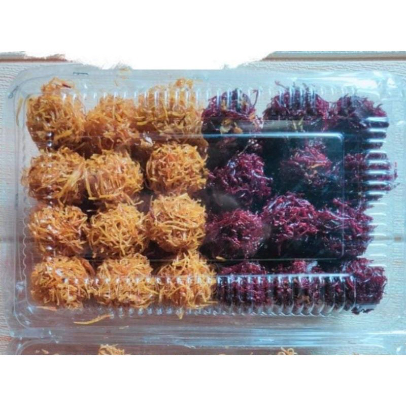 

Cemilan Kremes Telo Ubi Jalar Lewut Lewo Rakat isi 13 pcs