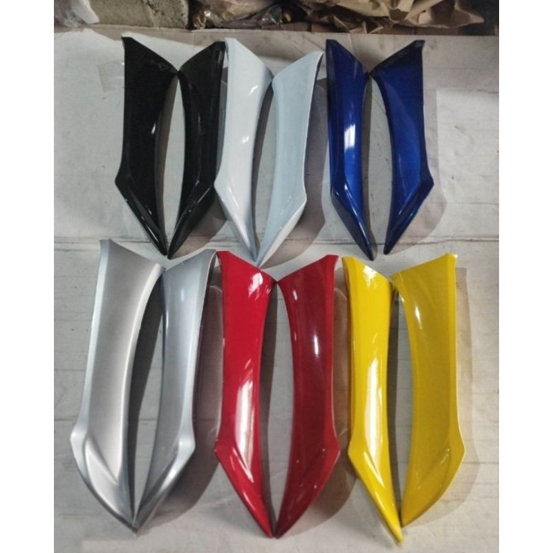 COVER BODY SAMPING SAYAP LUAR/DEK LUAR HONDA SUPRA X 125 LAMA OLD ALL WARNA