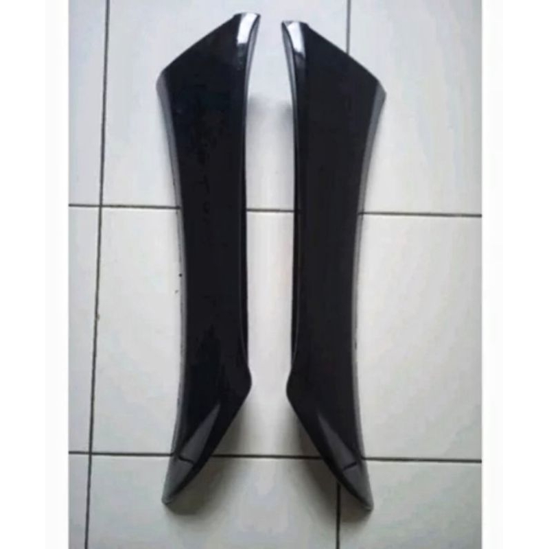COVER BODY SAMPING SAYAP LUAR/DEK LUAR HONDA SUPRA X 125 LAMA OLD WARNA HITAM