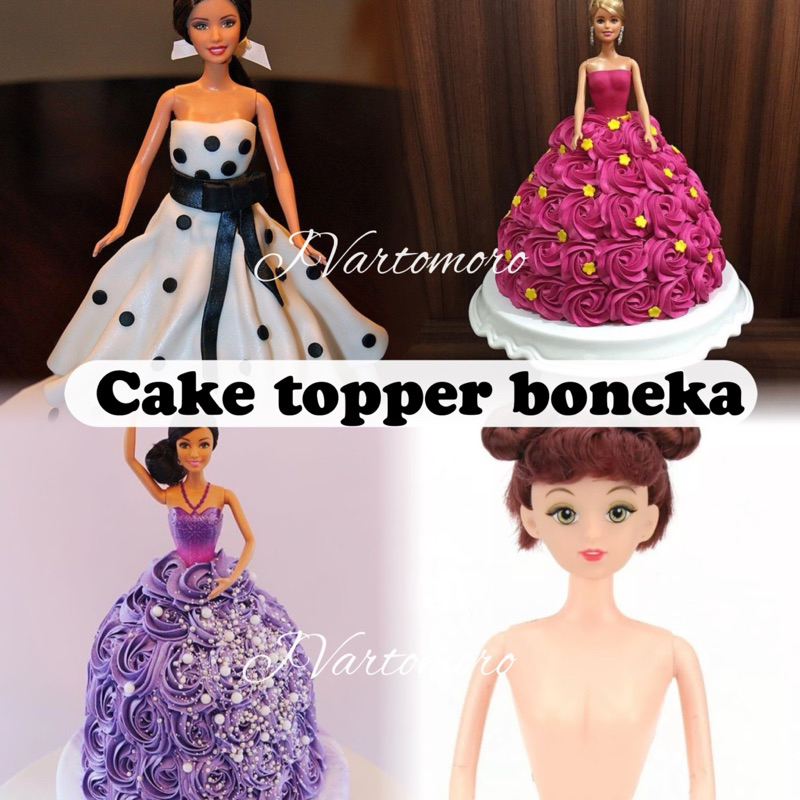 

TOPPER BONEKA BARBIE Tusuk / Boneka Kue