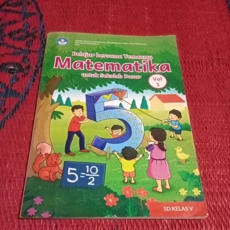 BUKU ORI BUKU BELAJAR BERSAMA TEMANMU KELAS 5 SD VOL 1 KEMENDIKBUD TAHUN 2021