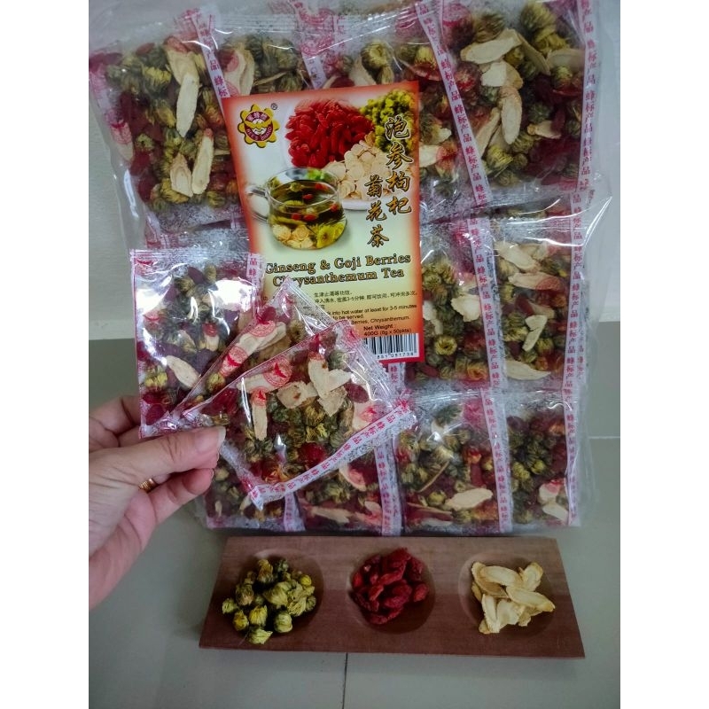 

TEH PANAS DALAM - TEH GINSENG DAN GOJIBERRY CHRYSANTHEMUM