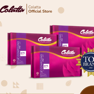 

COLATTA Repack - Coklat Batang Compound White-Milk-Dark - Repack 200g