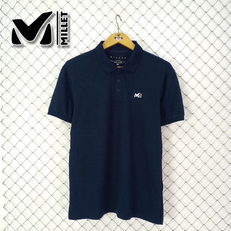 Kaos Polo Millet Original / Polo Millet Dryfit for Outdoor Original Millet