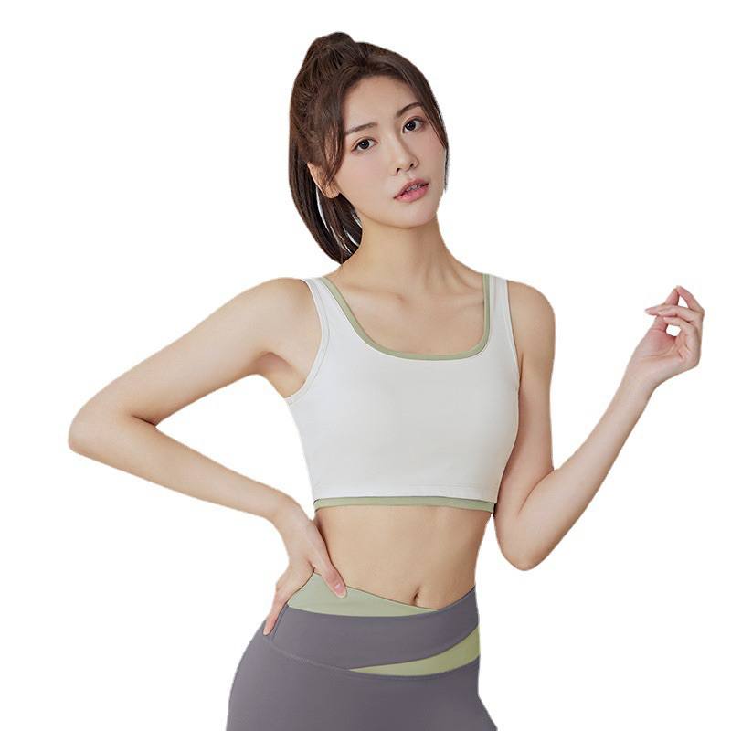 Tank Top Wanita Olahraga Crop Top Gym Yoga