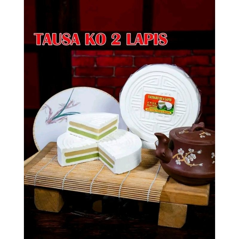 

HALAL..!! Tausako isi 2 Lapis / Tausa Koh / Tausakoh / Tausa Ko / Phak Ko / Kue Bulan / Mooncake / Moon Cake / Tong Chiu Gwee Piah / Tong Jiu Piah / Guek Pia / Nyiet Ko / Nyiat Ko