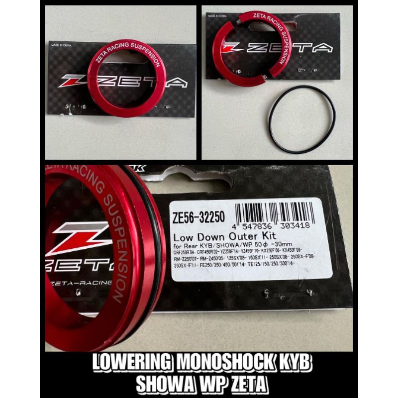 Lowering Monoshock KYB SHOWA WP ZETA