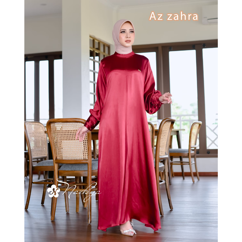 GAMIS ABAYA POLOS BAHAN CRADENZA SILK SERIES 2 / ABAYA WANITA ABAYA GAMIS SIMPEL POLOS