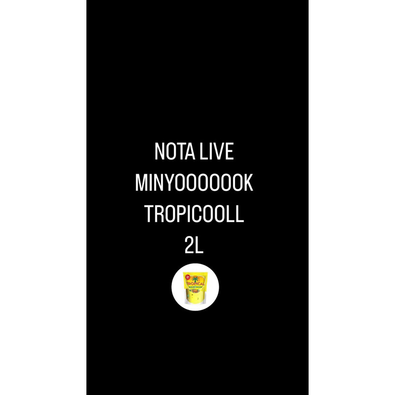 

NOTELIVE MINYOOOKK TROPICOOOLLL 2L