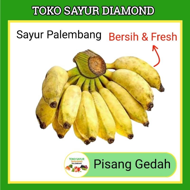 

Buah Pisang Gedah - Buahan Segar Online Palembang