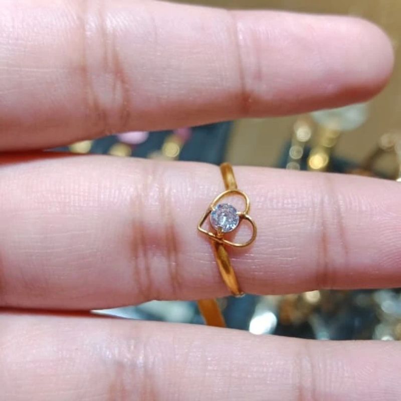 cincin emas muda 375