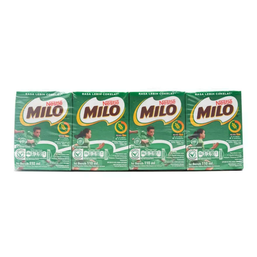 

Milo Activ Go Coklat Susu UHT 110 ml Chocolate Milk Cokelat