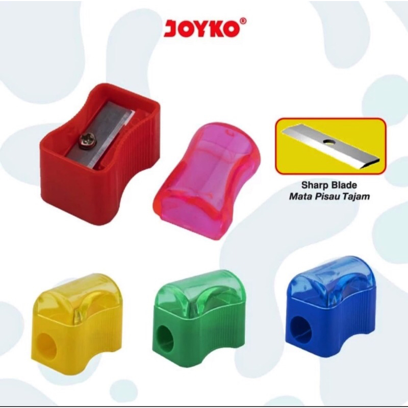 

Joyko Pencil Sharpener SP-362 Serutan Rautan Kerokan Gerotan Pensil