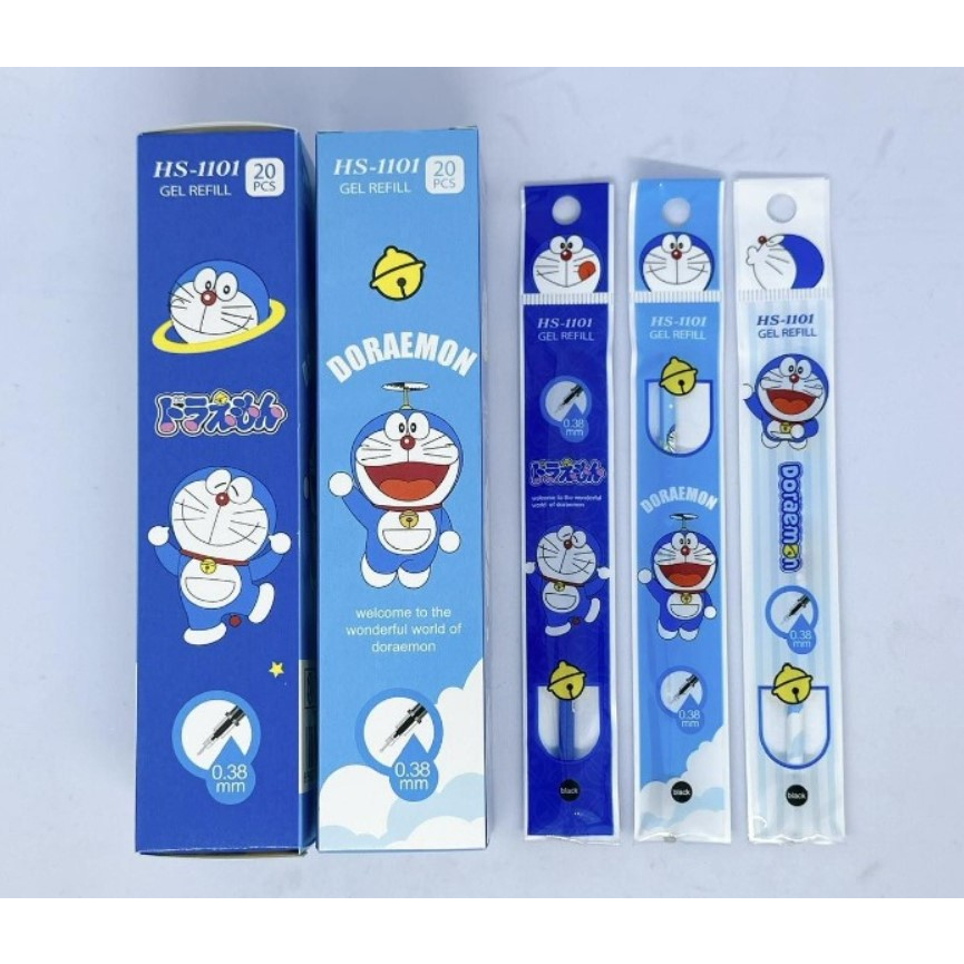 

(20pcs) REFILL / REFIL PEN PULPEN DORAEMON KARAKTER FANCY