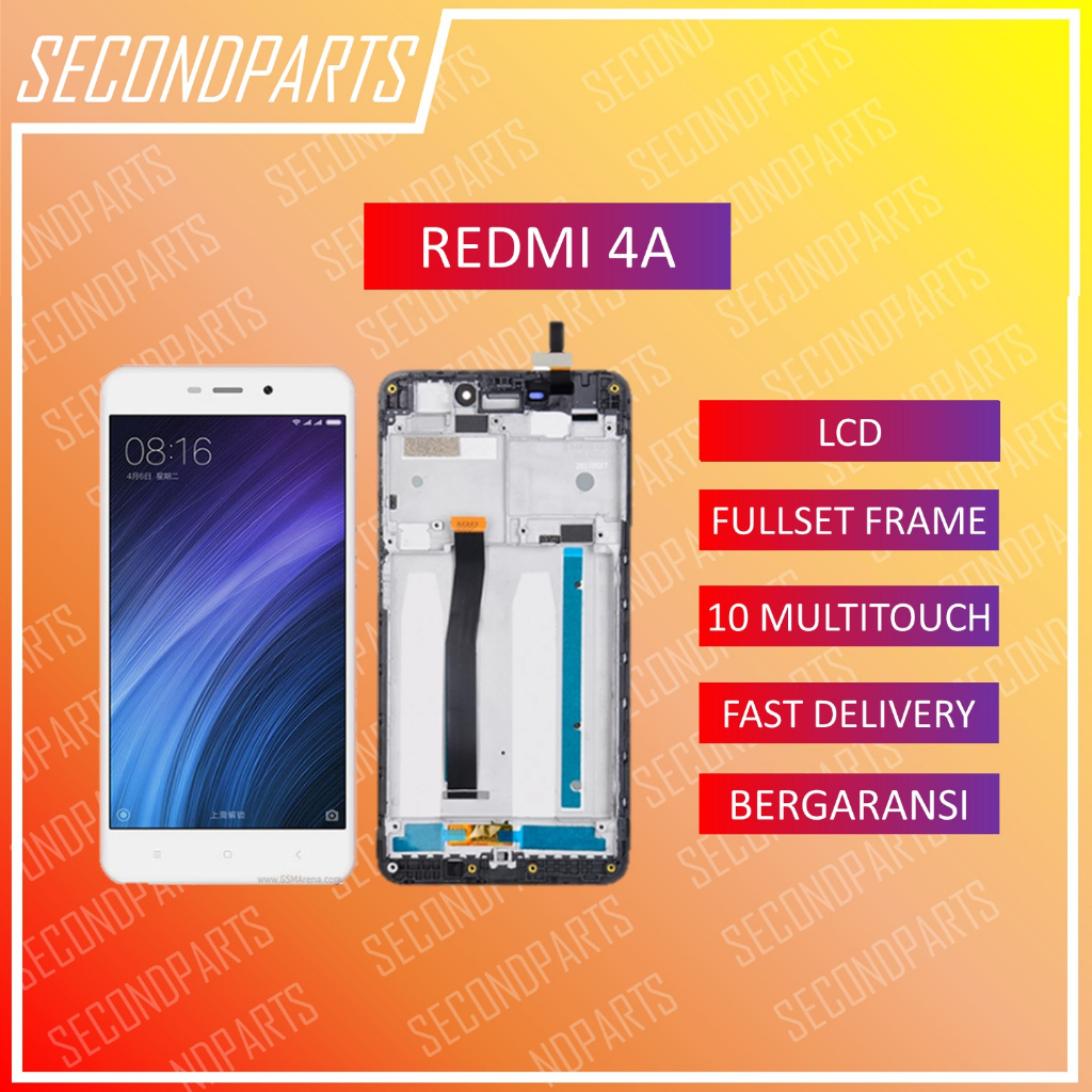 LCD FULLSET FRAME REDMI 4A / 4A PRIME ORIGINAL COPOTAN