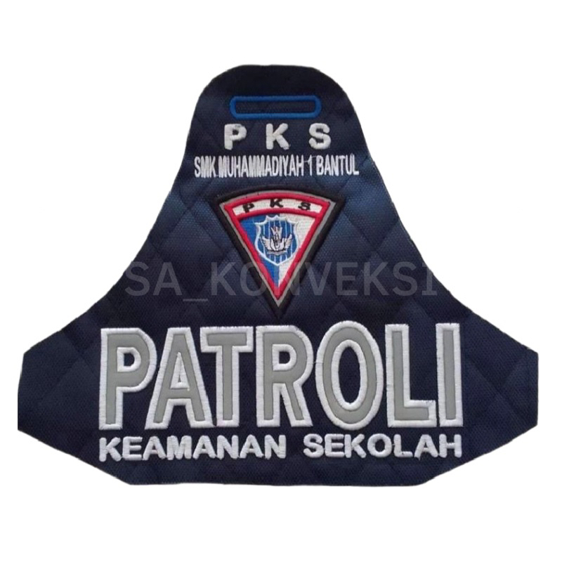 BAN LENGAN PKS/BAN LENGAN PATROLI KEAMANAN SEKOLAH CUSTOM