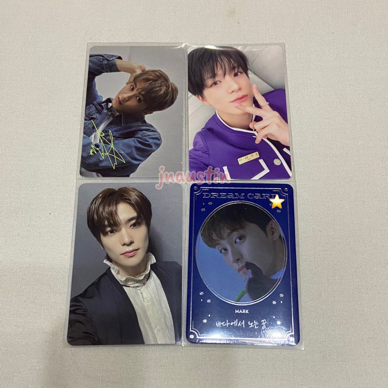 [BACA DESKRIPSI] PHOTOCARD NCT pc mark natrep denim cool boys, pc jeno SG22 hotel keycard, pc jaehyu