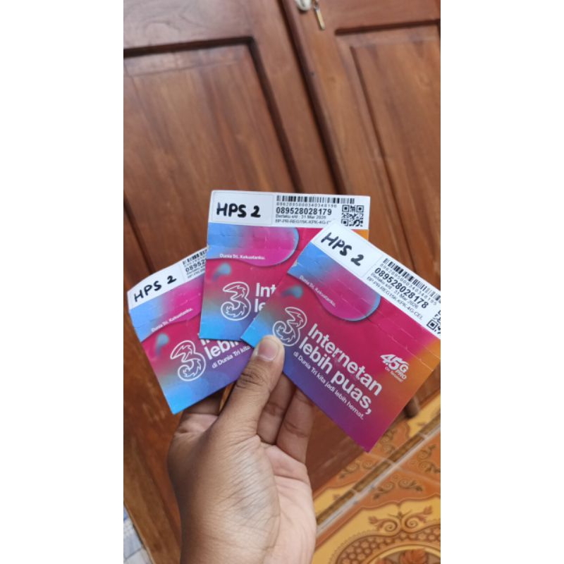 Three Perdana 8GB Tanpa Registrasi