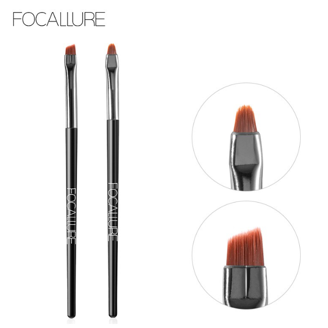 FOCALLURE 1pcs Eyeliner Brush Eyebrow Brush