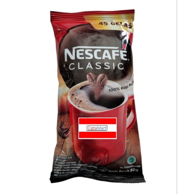 

Nescafe Classic Bag 90gr