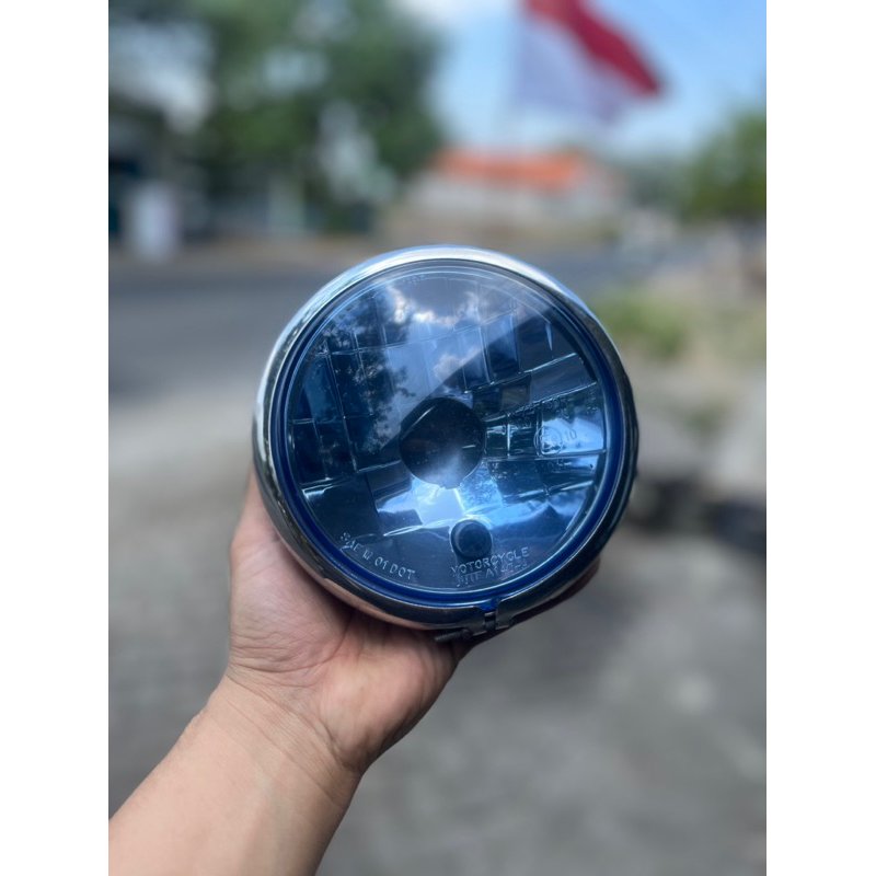 Lampu Depan lamp jute JUTE BIRU ORIGINAL taiwan