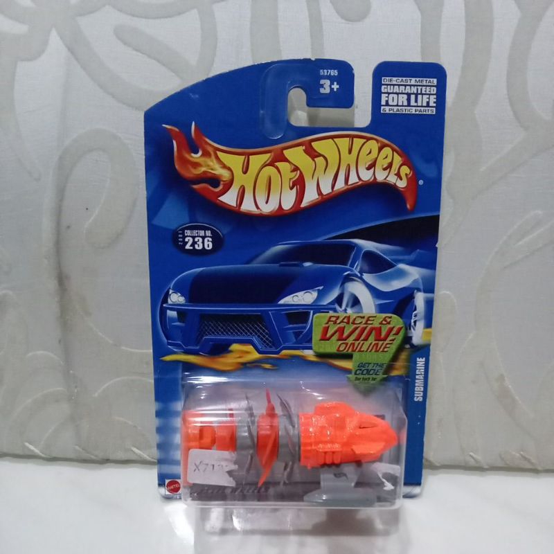 submarine hotwheels