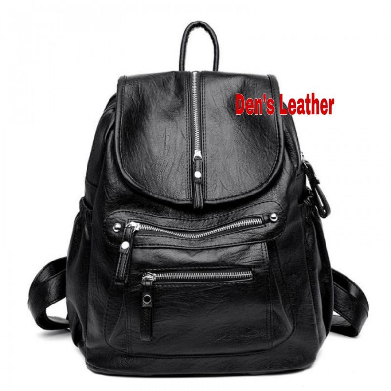 Tas ransel wanita kulit asli original high quality, tas ransel kulit asli motif jeruk.DL42