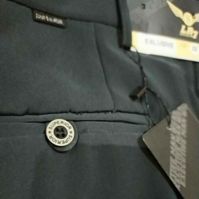 SURABAYAOS17 - Celana Formal Panjang Pria Kantor Big Jumbo Over Plus Size 39-44 Abu Tua Khaky Coklat