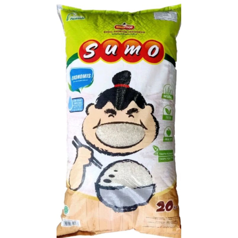 

Beras Sumo Hijau 20 KG / 20KG / 20 Kilogram