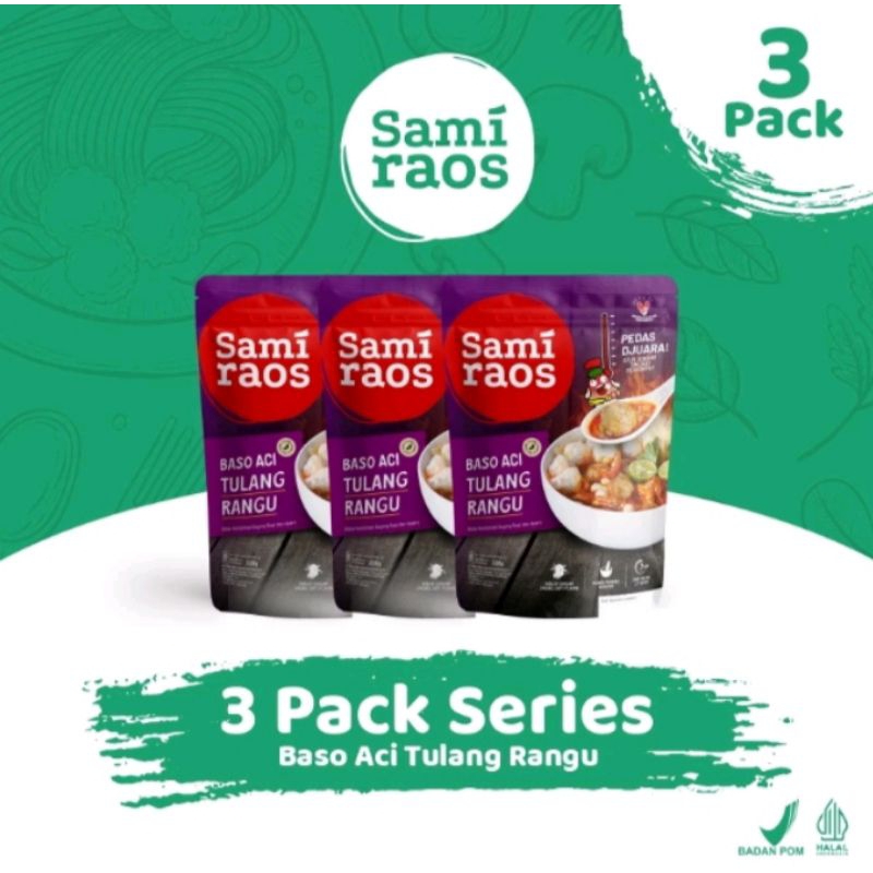 

Samiraos_ Baso Geprek Tulang Rangu 3 Pcs