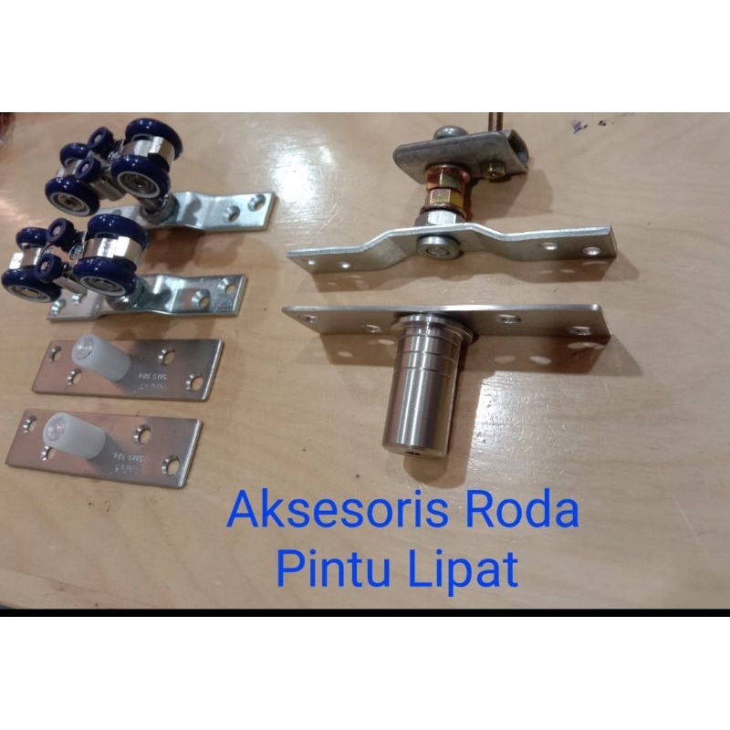 Aksesoris Roda pintu lipat Tengah Atau Pinggir / Roda Pintu Lipat Tengah atau Pinggir