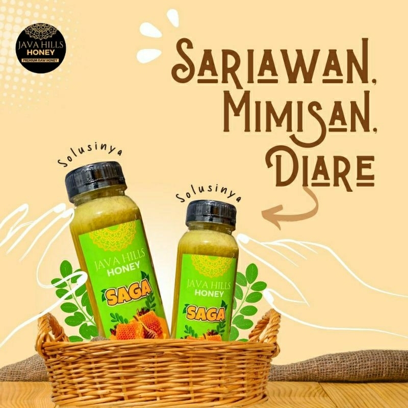 

Madu Herbal Saga Java Hills untuk sariwan mimisan diare