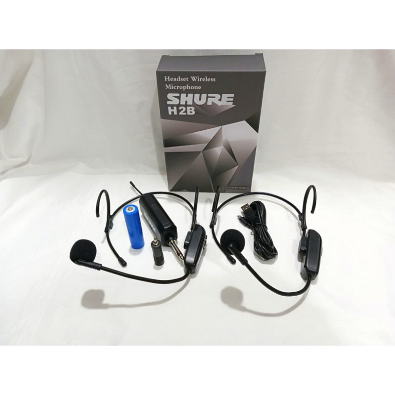 Mic Wireless Bando Dan Klip On 2 Mic Dan 1 Mic Klip On Dan Bando Batery Charger