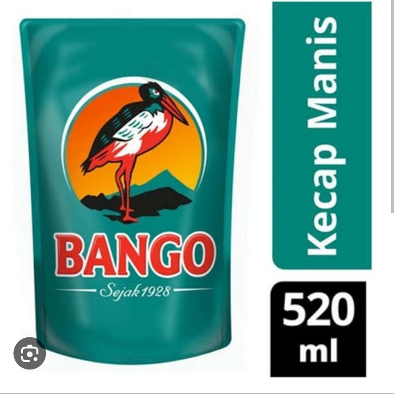 

bango kecap manis refil 520 ml