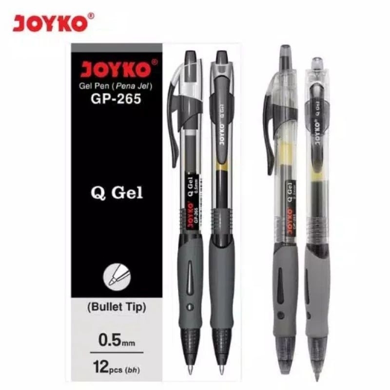 

Gel Pen Pulpen Pena Joyko GP-265 Q Gel 0.5 mm - 1 pcs