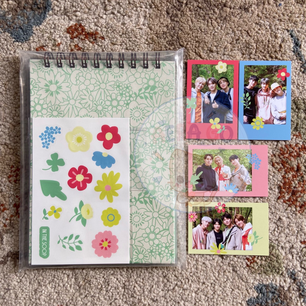 Photocard Set & Note Album In the Soop Seventeen
