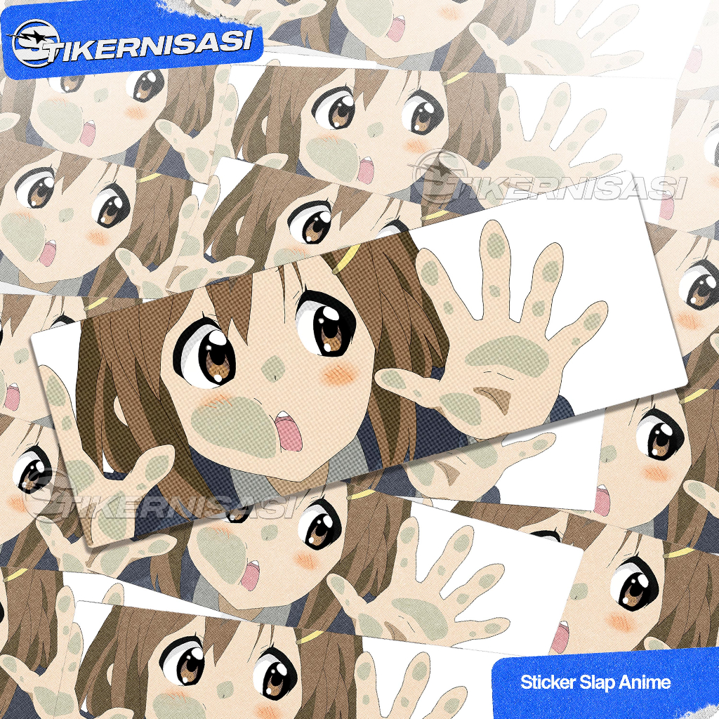 Stiker Slap Anime K-ON Yui Hirasawa