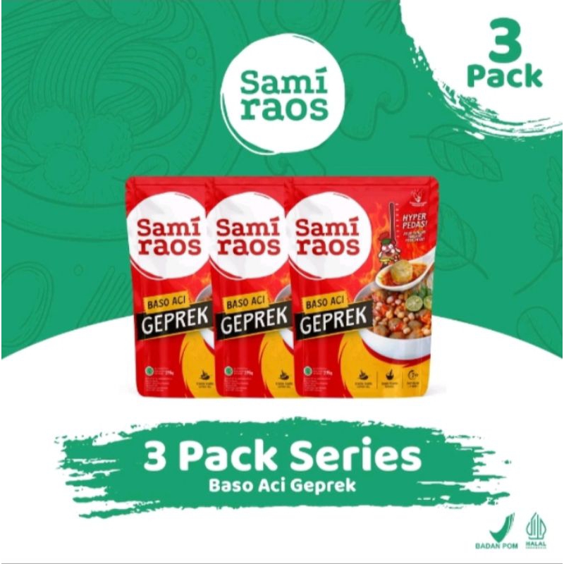 

SAMIRAOS - Paket Bundling Baso Aci Geprek 3pcs
