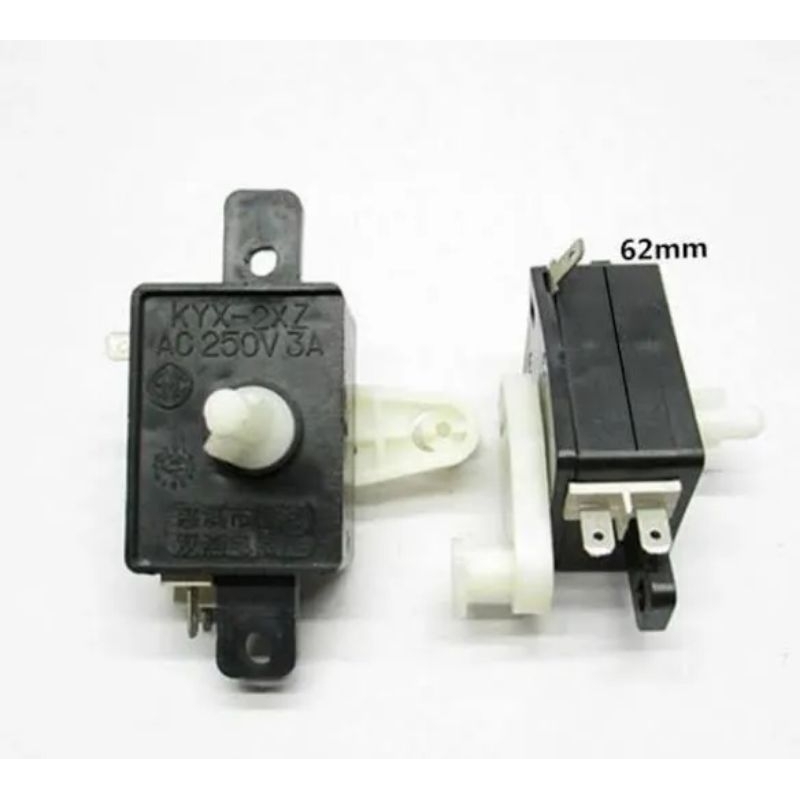 SELECTOR PEMBUANGAN KYX-2XZ HITAM MESIN CUCI 2 TABUNG
