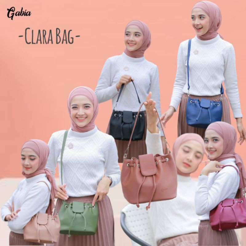 [MAMILI] CLARA SLING BAG SERUT BY GABIA TAS SELEMPANG CHOCOLY