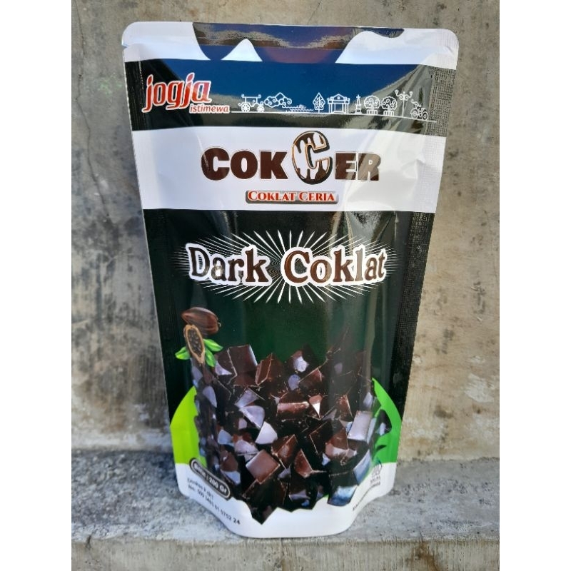 

5 pouch dark coklat 200 gram