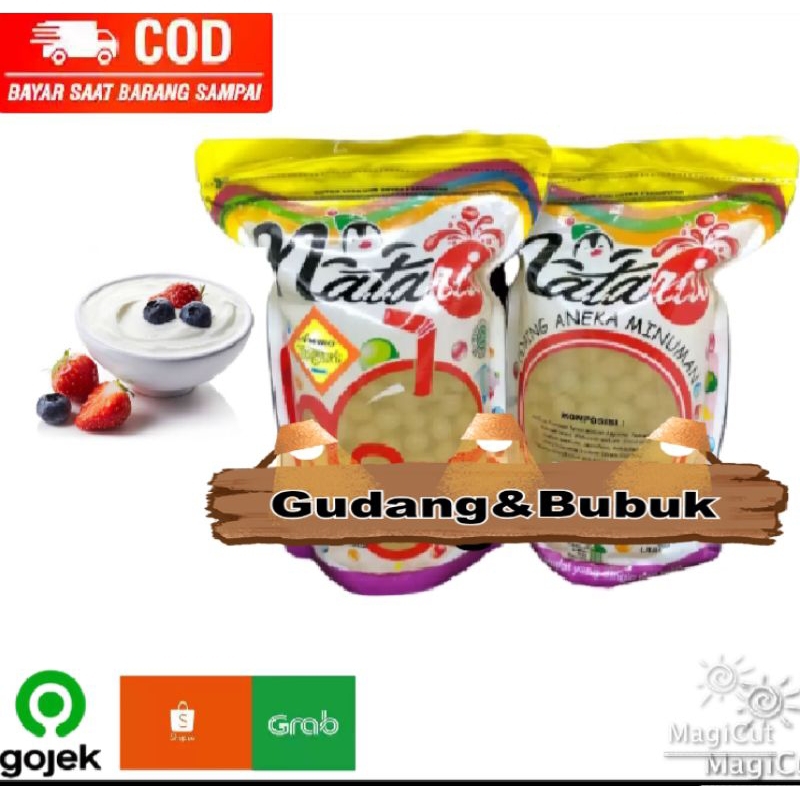 

Popping Boba Yogurt 500gr - Poping Boba Yogurt Buatan Lokal -Gudang bubuk