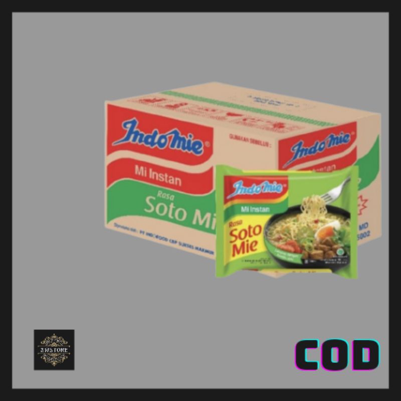 

Indomie instant soto mie 1dus/40pcs