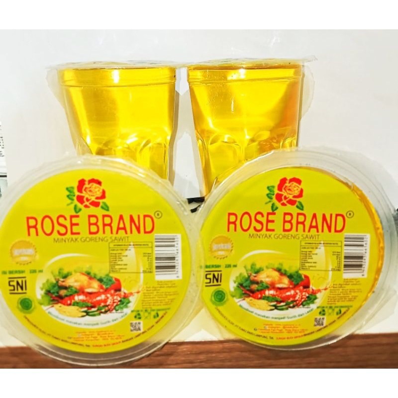 

Rose Brand Minyak Goreng Cup 220mL