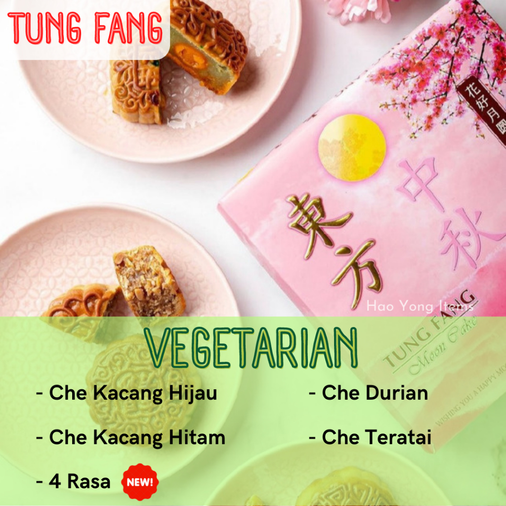

Kue Bulan Mooncake Vegetarian TUNG FANG / Mooncake Tungfang Medan / Tung Fang / Tungfang Medan