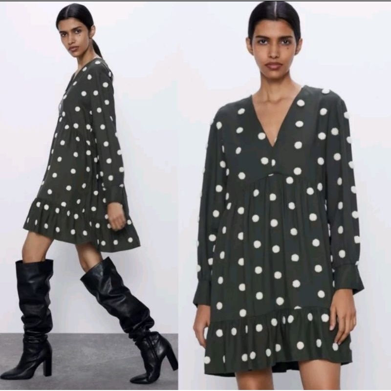 Branded Original Zara ZR Dress Baju Terusan (Sisa Export)