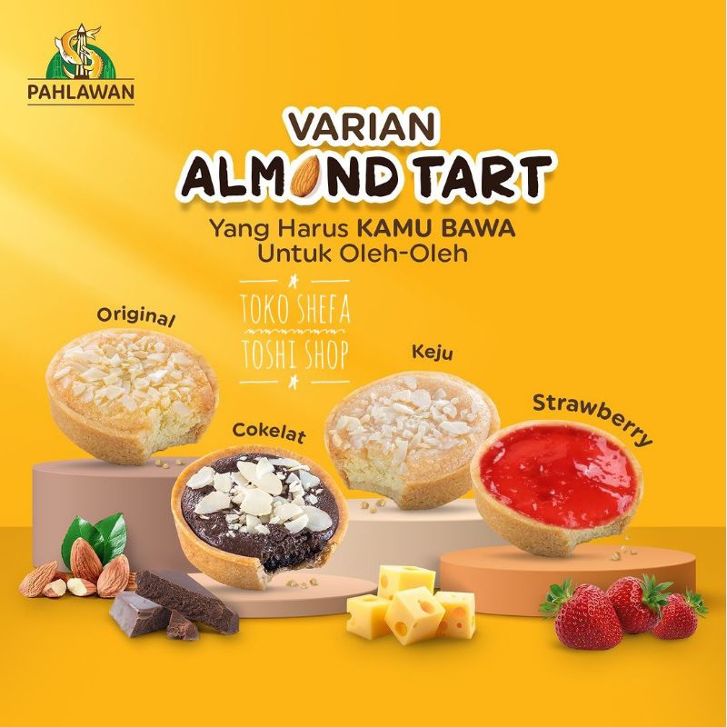 

Almond Tart Lapis Kukus Pahlawan Surabaya