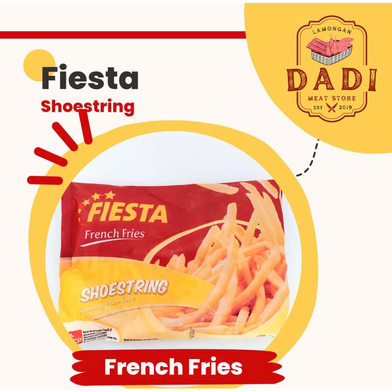 

french fries shoesstring fiesta